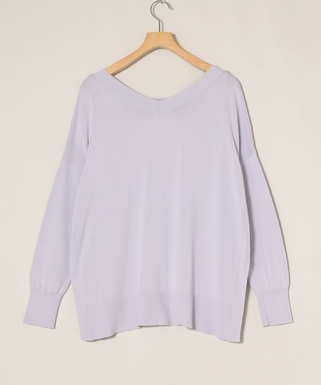 ONWARD Reuse Park 【組曲】ニット春夏 ブルー