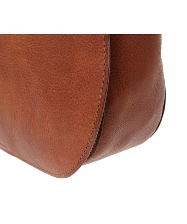 genten クオイオ ルウィド かぶせ付きショルダーバッグ チャ