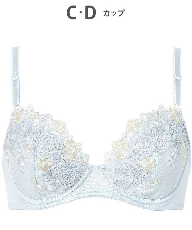 Wing 【ナチュラルアップブラ】 AA~Gカップ展開 ふっくら自然なまるみでバストアップ KB2060 ウイング／ワコール オリーブ