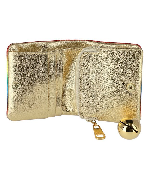 tsumori chisato CARRY キラネコ　ミニ財布　2つ折り財布 マルチ