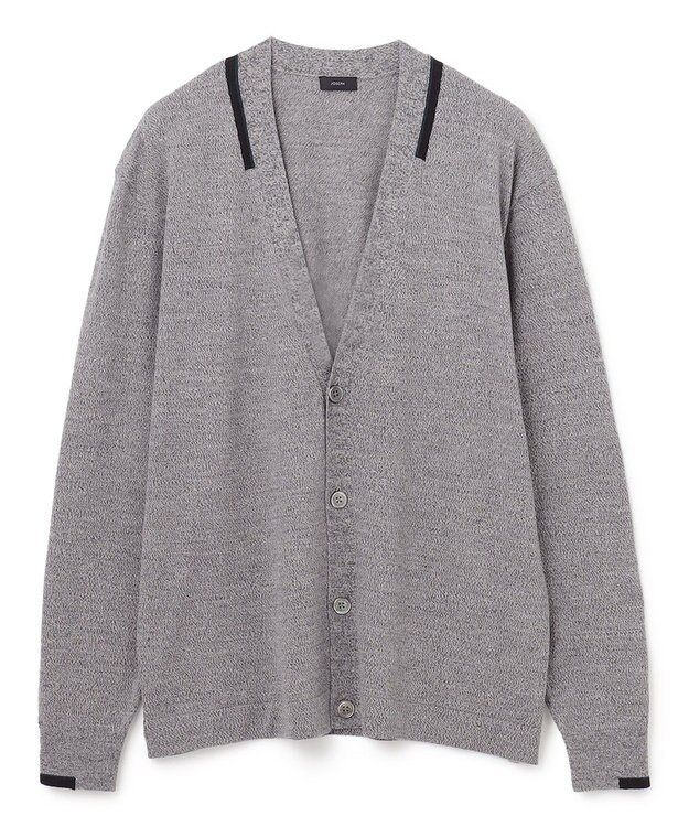 JOSEPH HOMME エッセンシャルメリノ　Vネックカーディガン ライトグレー系