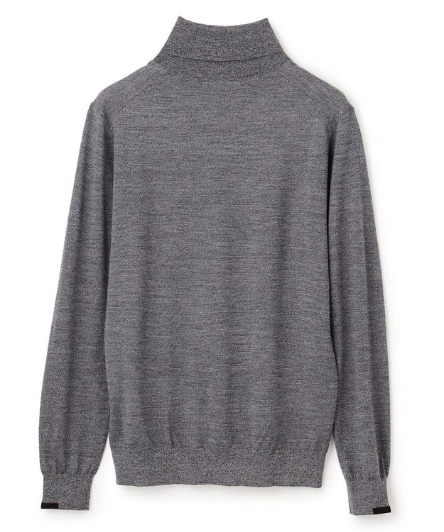 JOSEPH HOMME ウォッシャブルメリノ　タートルネックニット ライトグレー系