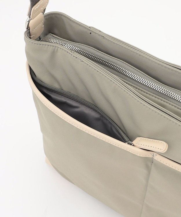 Y'SACCS アシメファスナーポケットショルダー ライトグリーン