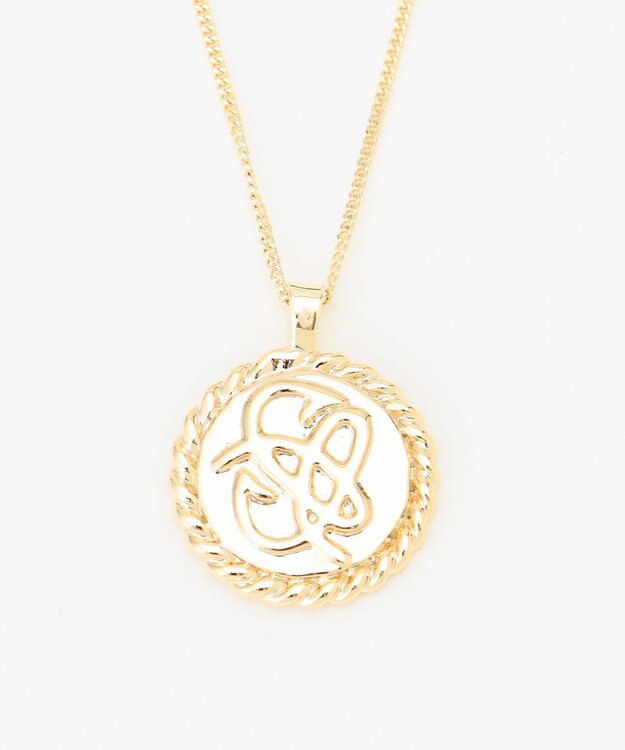 ICB ゼフィロスメダルネックレス ゴールド系