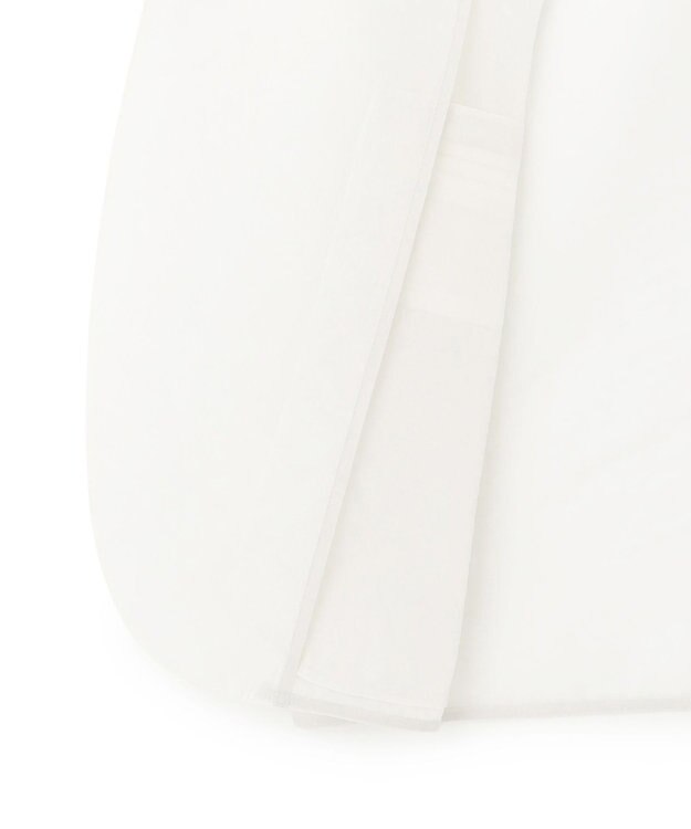 uncrave シアーオーガンジー テーラードジレ オフ