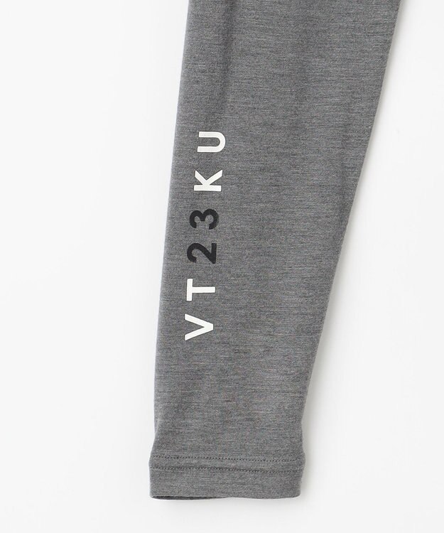 23区GOLF 【WOMEN】インナーにもおすすめなエニワイズモックネックシャツ ライトグレー系