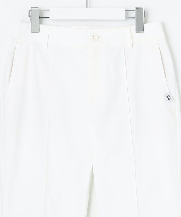 23区GOLF 防透素材で白でも安心！【WOMEN】【撥水/ストレッチ】シェルタリングオックス パンツ ホワイト系