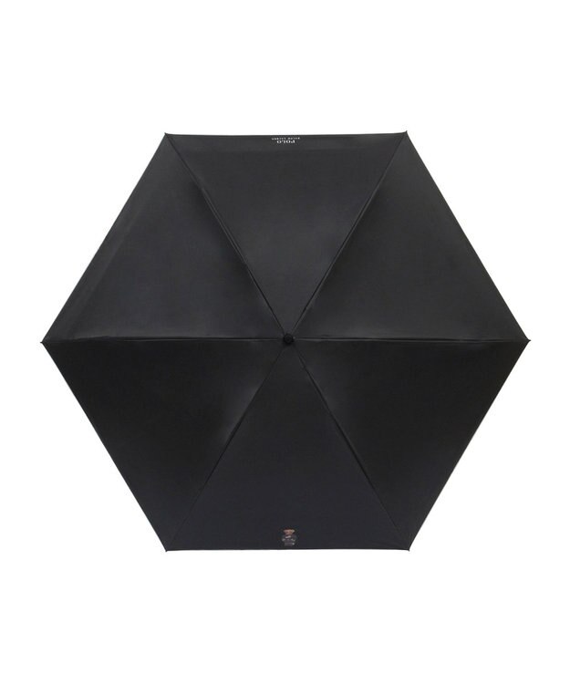 MOONBAT 【遮光率100％/遮熱/UV/軽量】POLO RALPH LAUREN（ポロ ラルフローレン）晴雨兼用日傘  ポロベア 折りたたみ傘 ユニセックス ブラック