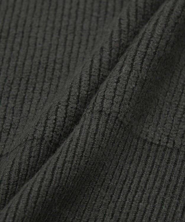 Green Parks オフショルダーニット Black