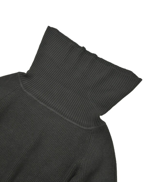 Green Parks オフショルダーニット Black