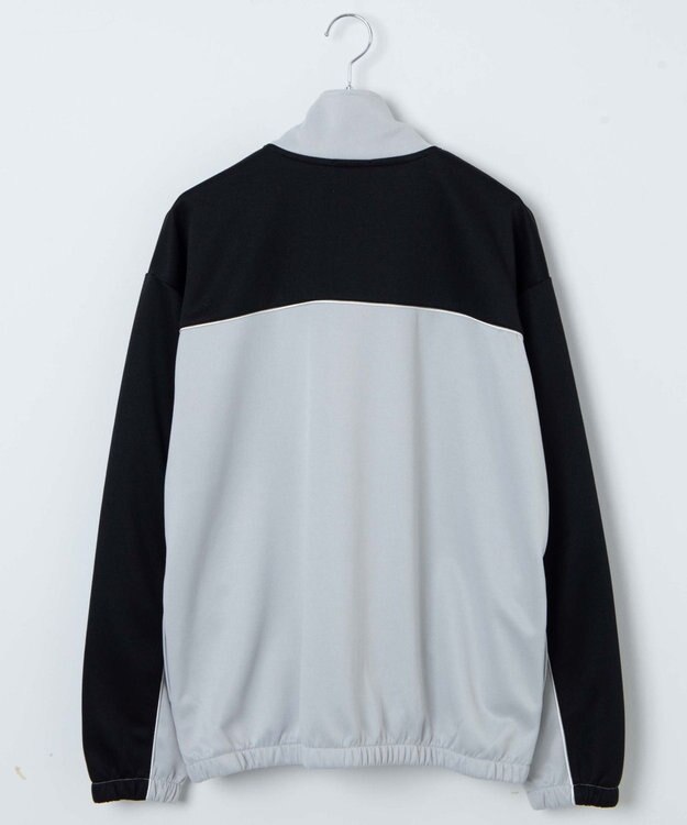 WEGO 【ユニセックス着用ITEM】バイカラートラックジャケット ブラック