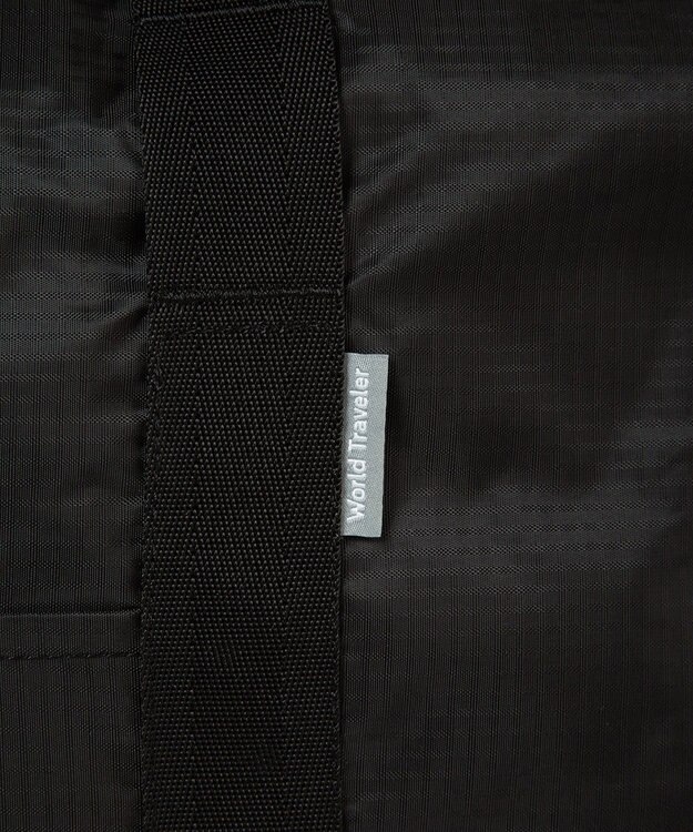 ACE BAGS & LUGGAGE World Traveler  タイヴァス ボストンバッグ 折りたたみ可能 43L 折りたたみ可能 セットアップ可能 ポーチ付き ワールドトラベラー アルコ 旅行 お出かけ 63713 ブラック