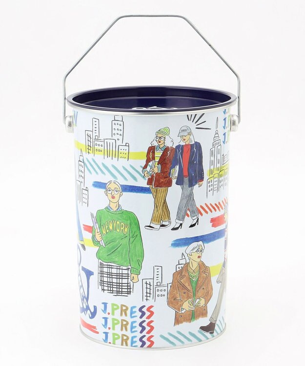 J.PRESS MEN 【J.PRESS ＆】ART×PACKAGE / B.D. SHIRTS & CAP ネイビー系