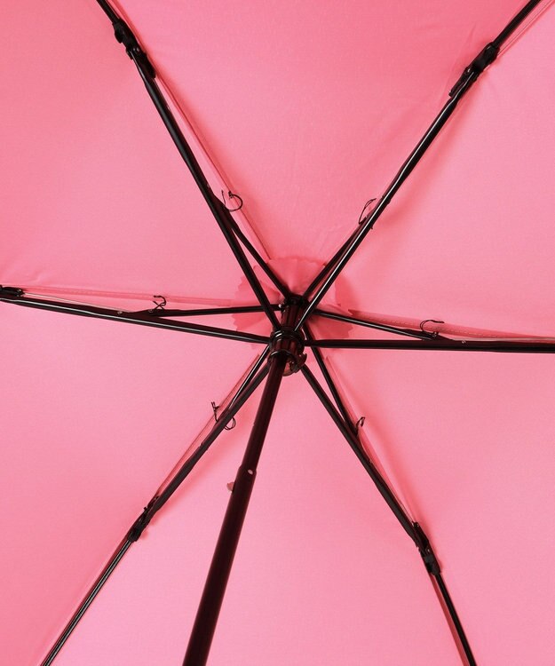 MOONBAT POLO RALPH LAUREN (ポロ ラルフローレン)折りたたみ傘 ワンポイントロゴ／日本製 ピンク