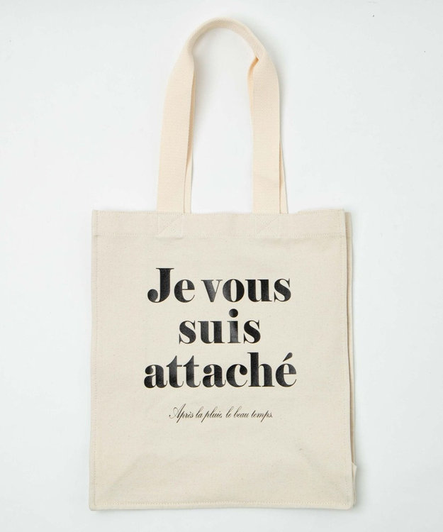 WEGO キャンバスロゴトート 柄1