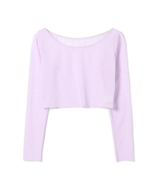 Chacott ショートトップ ライラック