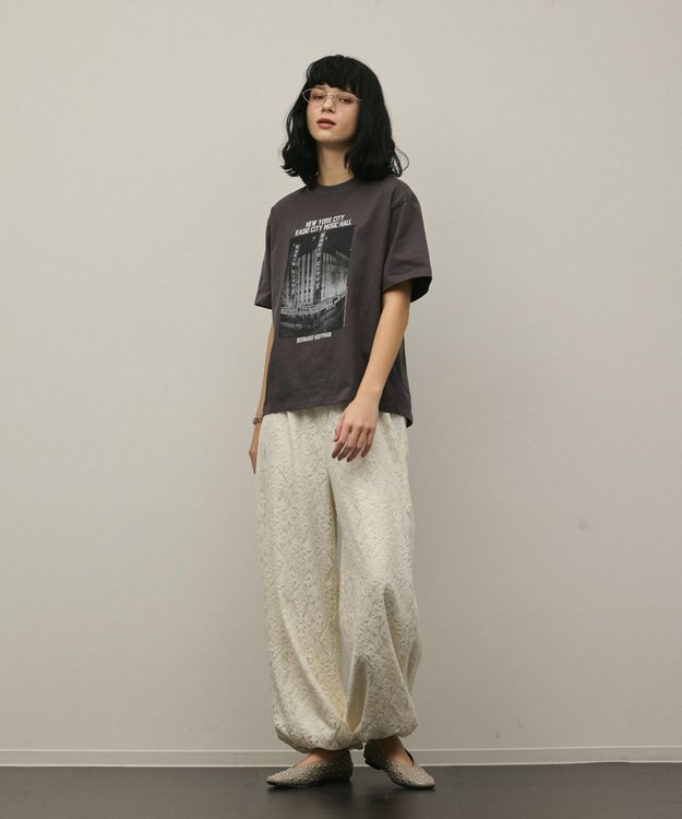 GRACE CONTINENTAL レースバルーンパンツ キナリ