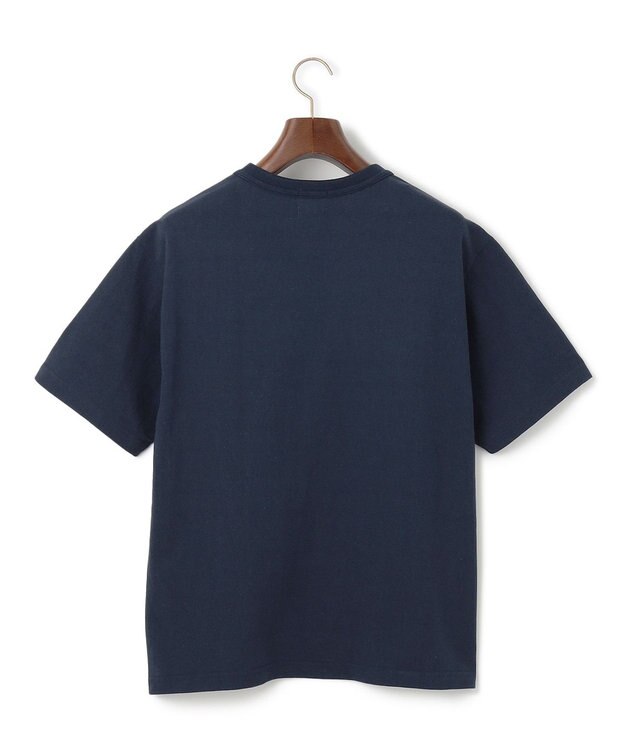 J.PRESS MEN 【NYUZELESS】1902 グラフィック Tシャツ ネイビー系