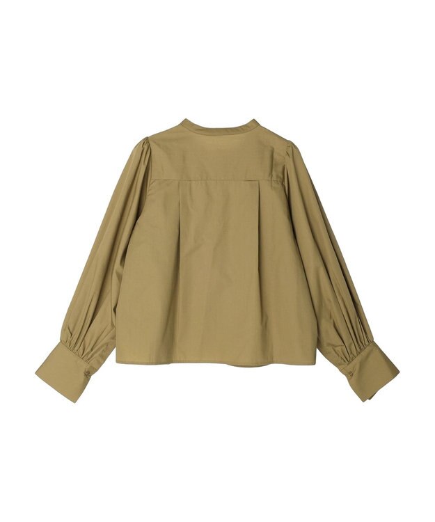 Green Parks タックブラウス Beige