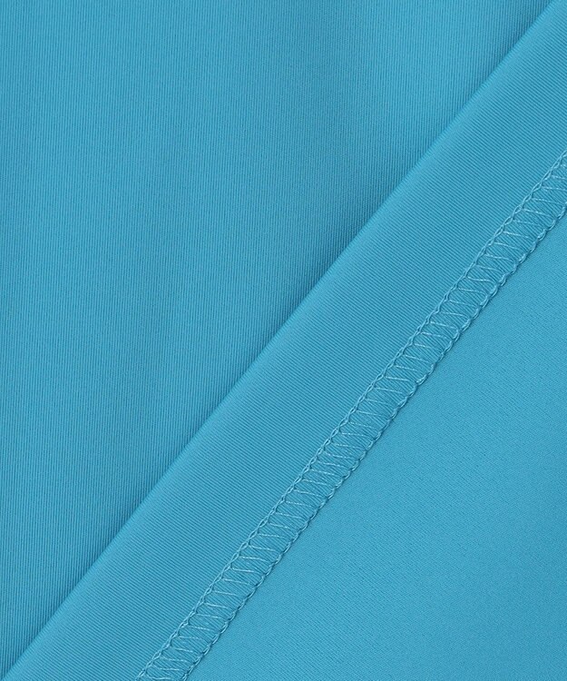 PW CIRCULUS 【吸水速乾 / UV遮蔽率99.5% UVカット / ストレッチ】【MEN】ロングスリーブ ポケットモックT ゴルフ スカイブルー系