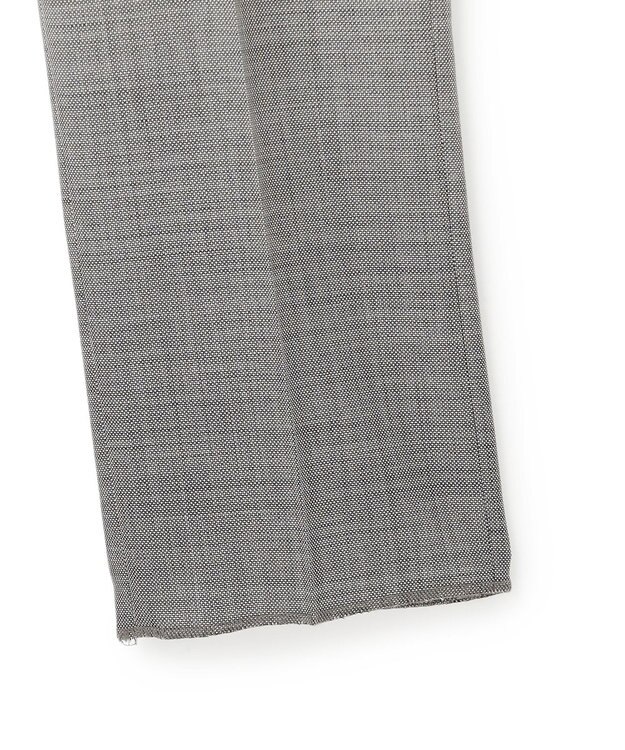 J.PRESS MEN 【洗える / 高通気性 / ストレッチ性 / 防シワ】バーズアイスラックス / ノータック ライトグレー系