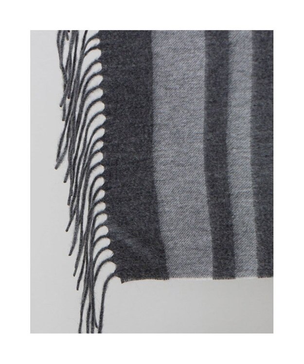 UNBILLION カシュネ cache nez / カシミヤボーダーストール GY