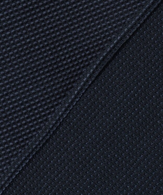 JOSEPH HOMME 【新素材】グリットタックジャージー　ウィングカラーシャツ ネイビー系