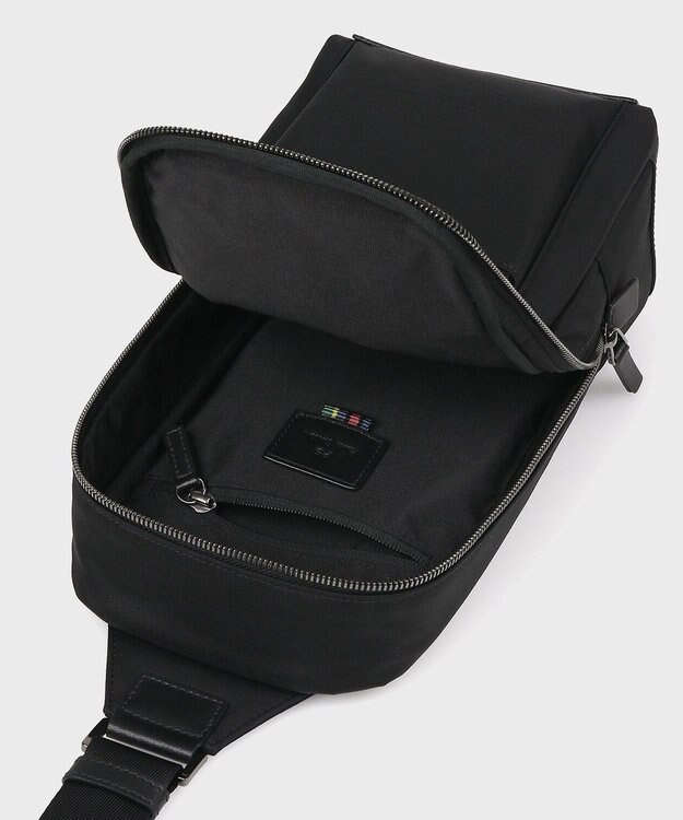 Paul Smith PS Paul Smith ビジネス ナイロン ボディバッグ ブラック