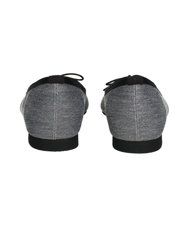 Bridget Birkin 【Bridget Birkin】ポインテッドリボンバレエシューズ ブラック雑材