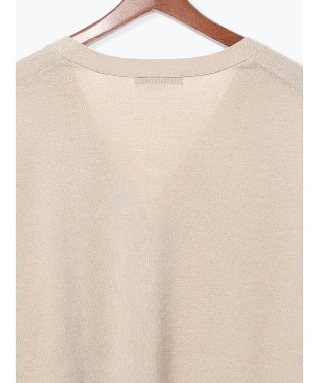 Te chichi 【雑誌掲載アイテム】2WAYカシュクールVネックカーディガン《2026 spring catalog item》 ベージュ