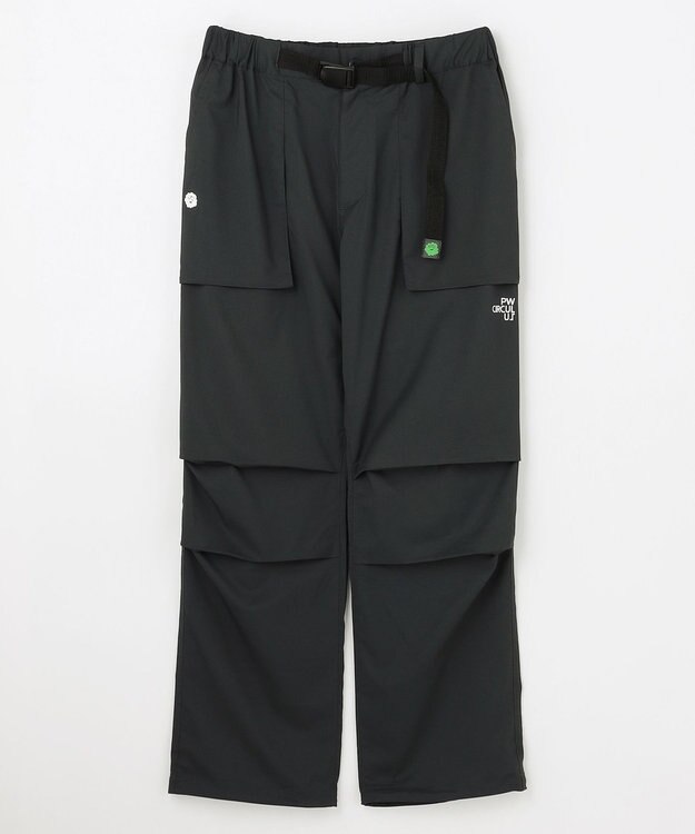 PW CIRCULUS 【MEN】ワイドカーゴパンツ ゴルフ ブラック系