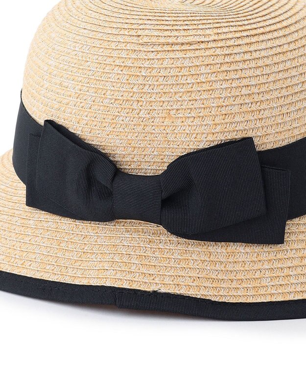 TOCCA 【サイズ調整可】HALF BRIM RIBBON HAT ブレードハット ベージュ系