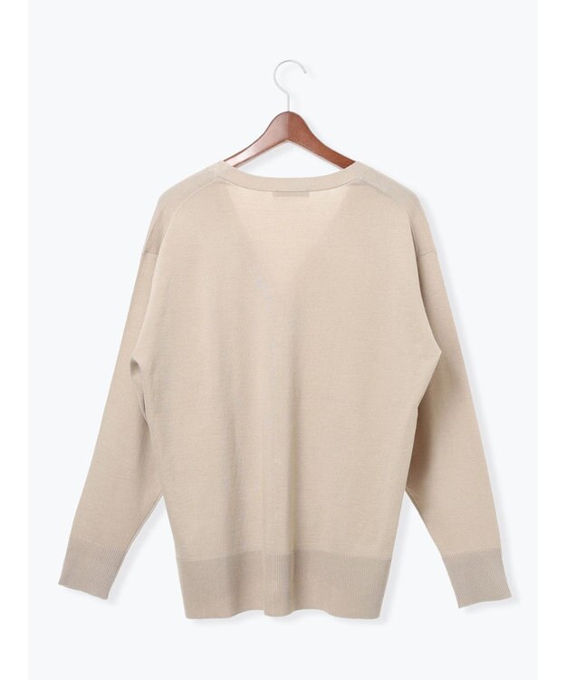 Te chichi 【雑誌掲載アイテム】2WAYカシュクールVネックカーディガン《2026 spring catalog item》 ベージュ