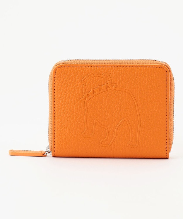 J.PRESS MEN 【MORPHO×J.PRESS】バックブル  コンパクトウォレット オレンジ系