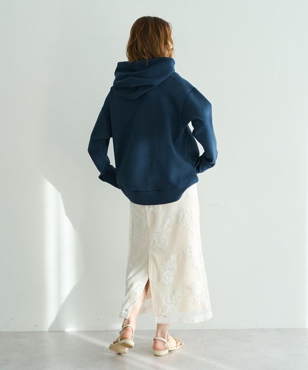 YECCA VECCA ダンボールフーディー Navy
