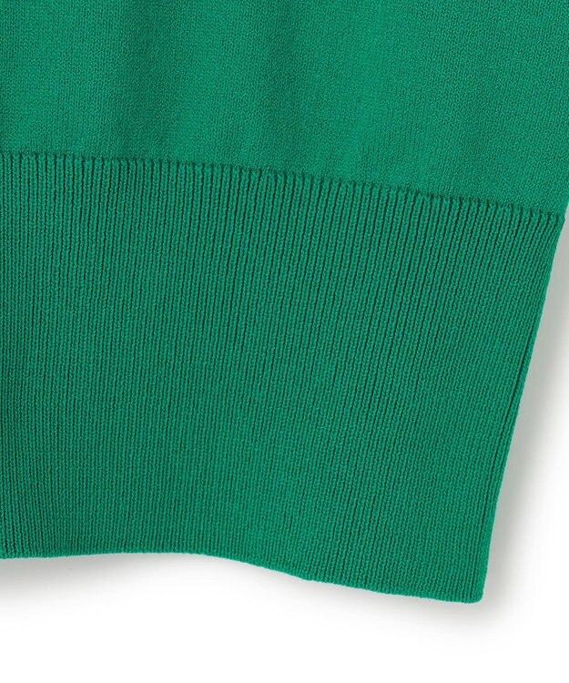 UNFILO L スゴ機能美 ハーフスリーブ カーディガン グリーン