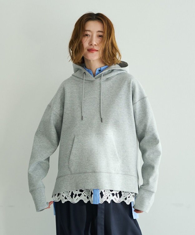 YECCA VECCA ダンボールフーディー Gray Mixture
