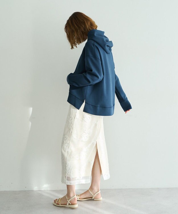 YECCA VECCA ダンボールフーディー Navy