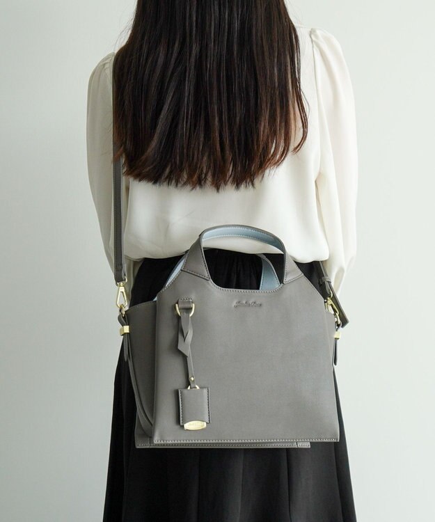 ACE BAGS & LUGGAGE Jewelna Rose アテナ ハンドバッグ ミドルサイズ 16321 ジュエルナローズ ダークグレー