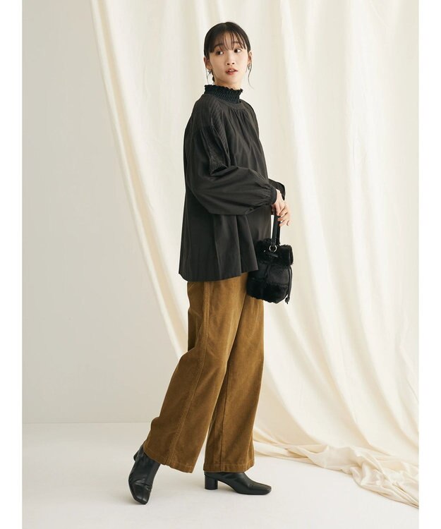 CRAFT STANDARD BOUTIQUE コーデュロイ２ＷＡＹサロペットパンツ Camel