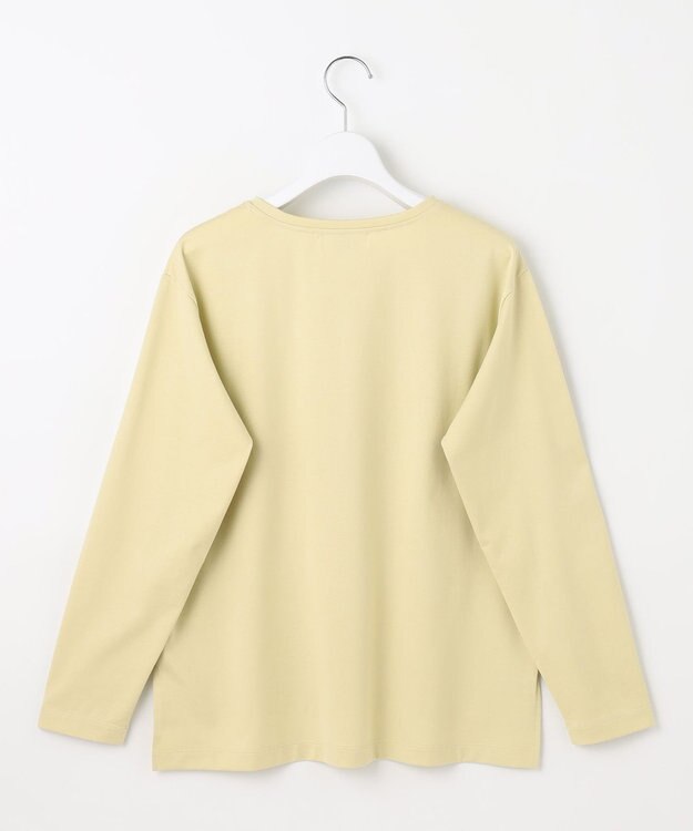 J.PRESS LADIES L ロゴ ロングスリーブ Tシャツ ピスタチオ系