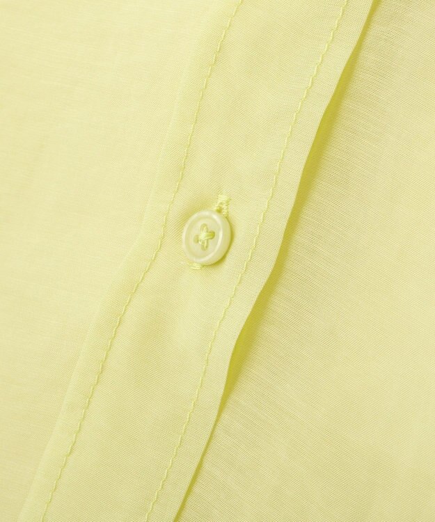 earth music&ecology 【WEB限定】シアーショートシャツ Yellow