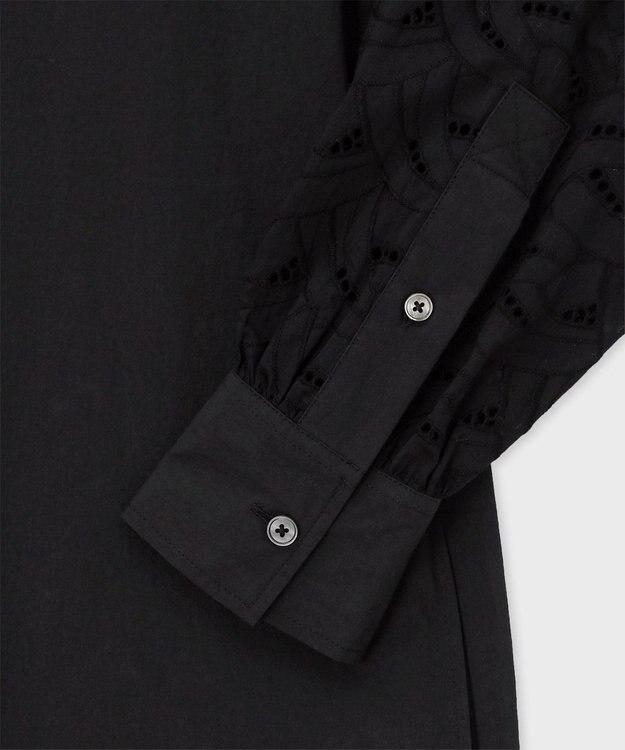 Paul Smith 【洗える】コットンレース ワンピース ブラック