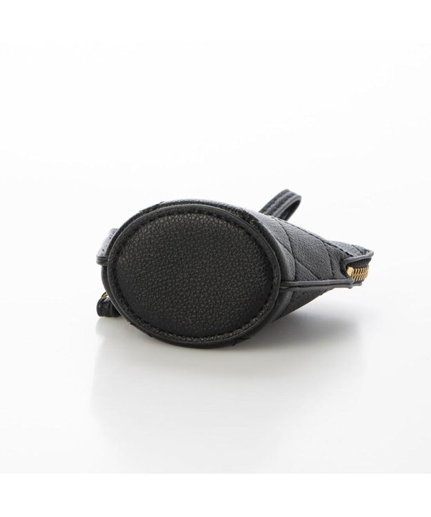 UNBILLION cachecache キルティングポーチ付きスマホストラップセット ブラック