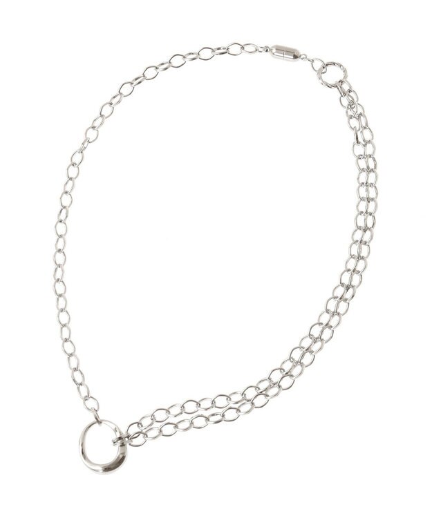 AMERICAN HOLIC マグネットデザインチェーンネックレス Silver