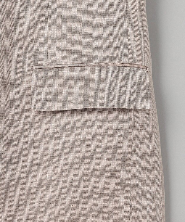 GOTAIRIKU 【Loro Piana Fabric】SUMMER TIME ジャケット_ヘリンボーン織 ベージュ×ヘリンボーン