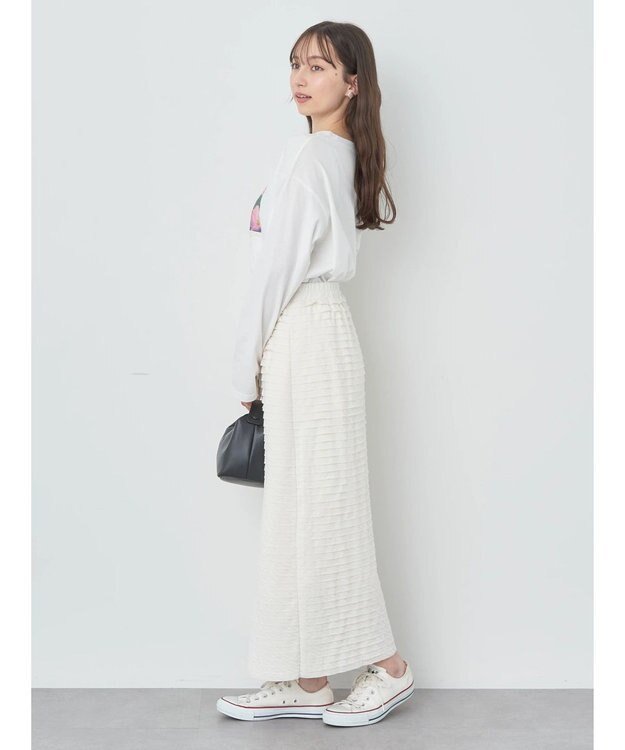 earth music&ecology Ｆｌｏｗｅｒ　グラフィックロンＴ A