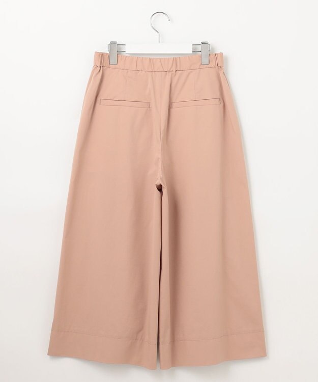 自由区 L 【カタログ掲載・洗える】タックガウチョ パンツ クラウドローズ