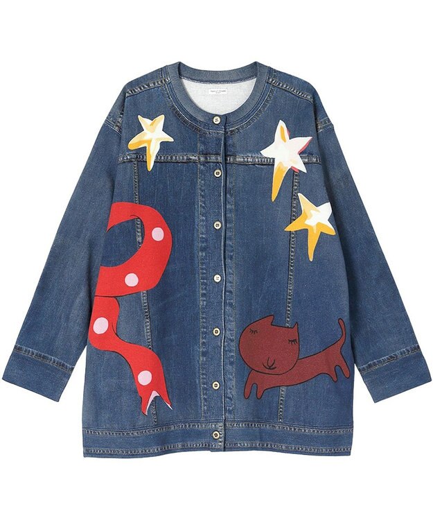 tsumori chisato SLEEP ツモリチサト カーディガン 長袖 綿100%(本体) 裏毛素材 tsumori chisato SLEEP UTW449 /ワコール コン