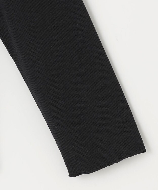 ANY SIS 【洗える】シアーリブ インナー ブラック